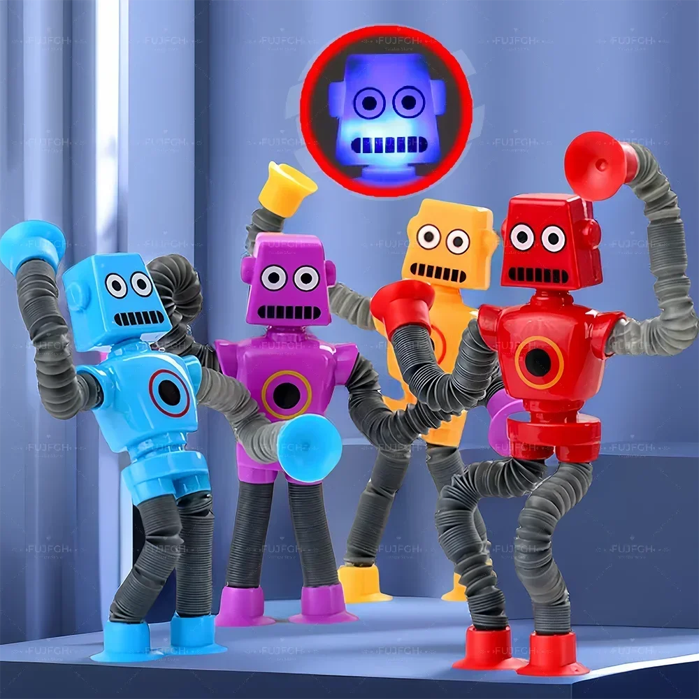 Pack 4 Pop Tubes Tubo Fidget Juguete Robots