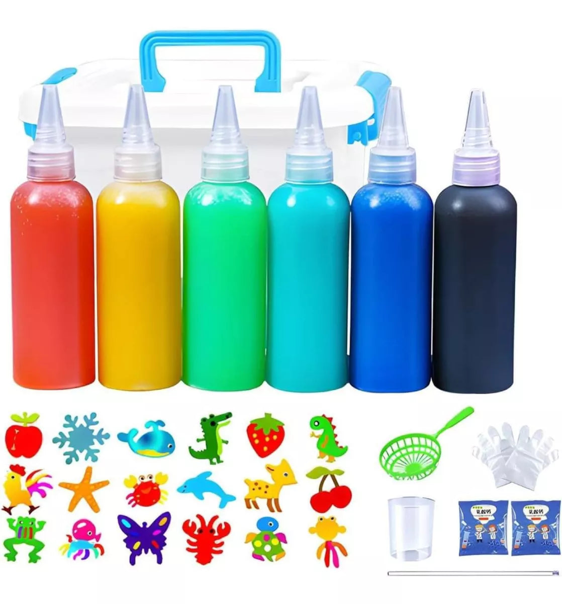 Kit Elfo De Agua Mágico 12 Colores 60ml