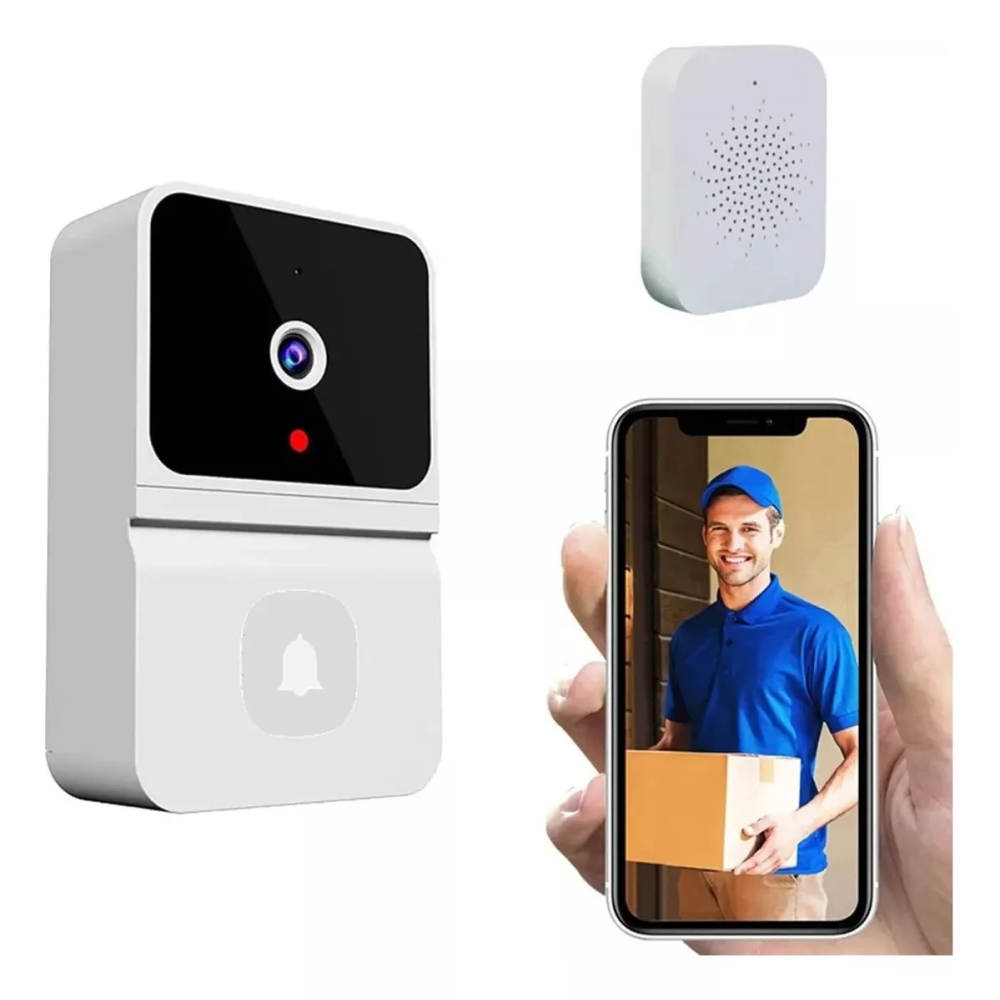 Timbre Inalámbrico Portátil Usb Camara Wifi