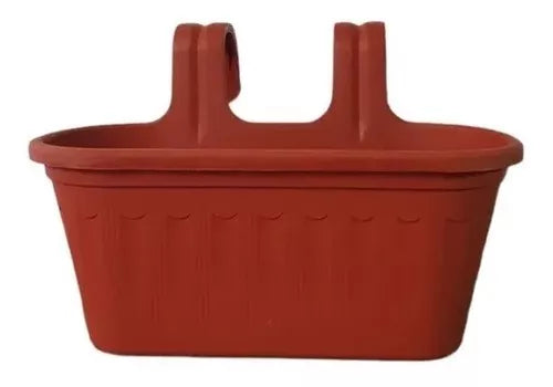 Pack X 3 Maceteros Para Balcon Pared